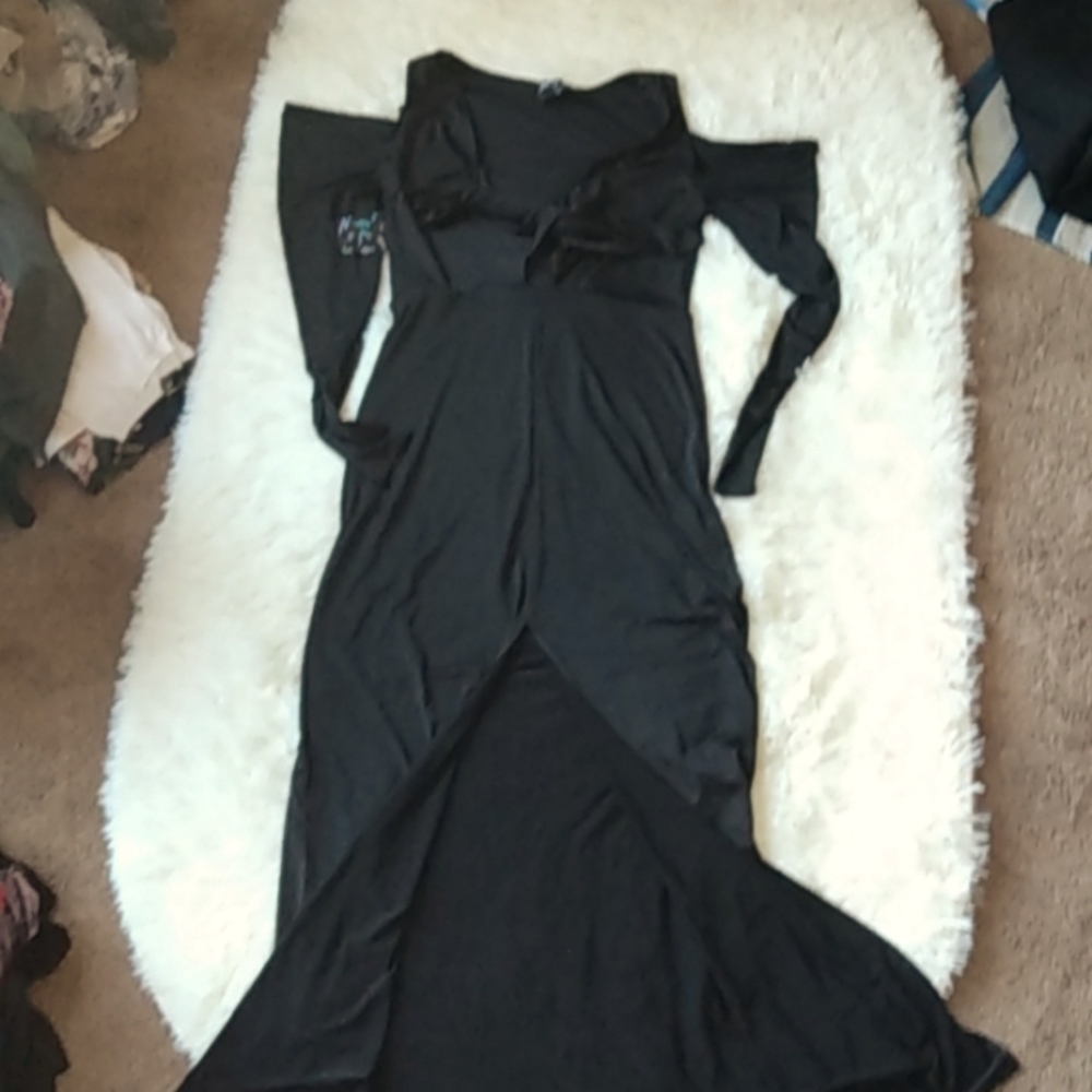 Nasty girl black formal dress